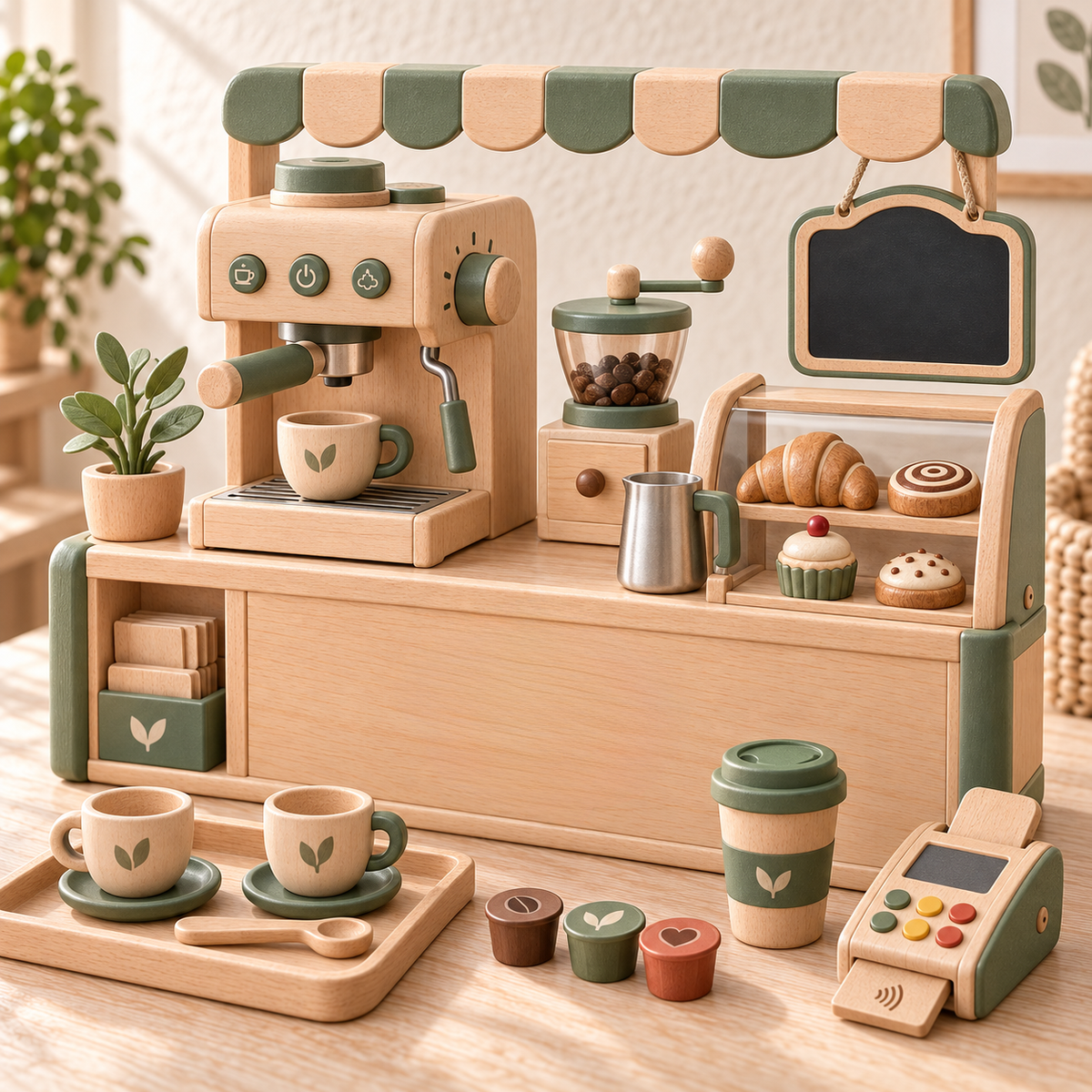 Torenvi Little Café Play Set