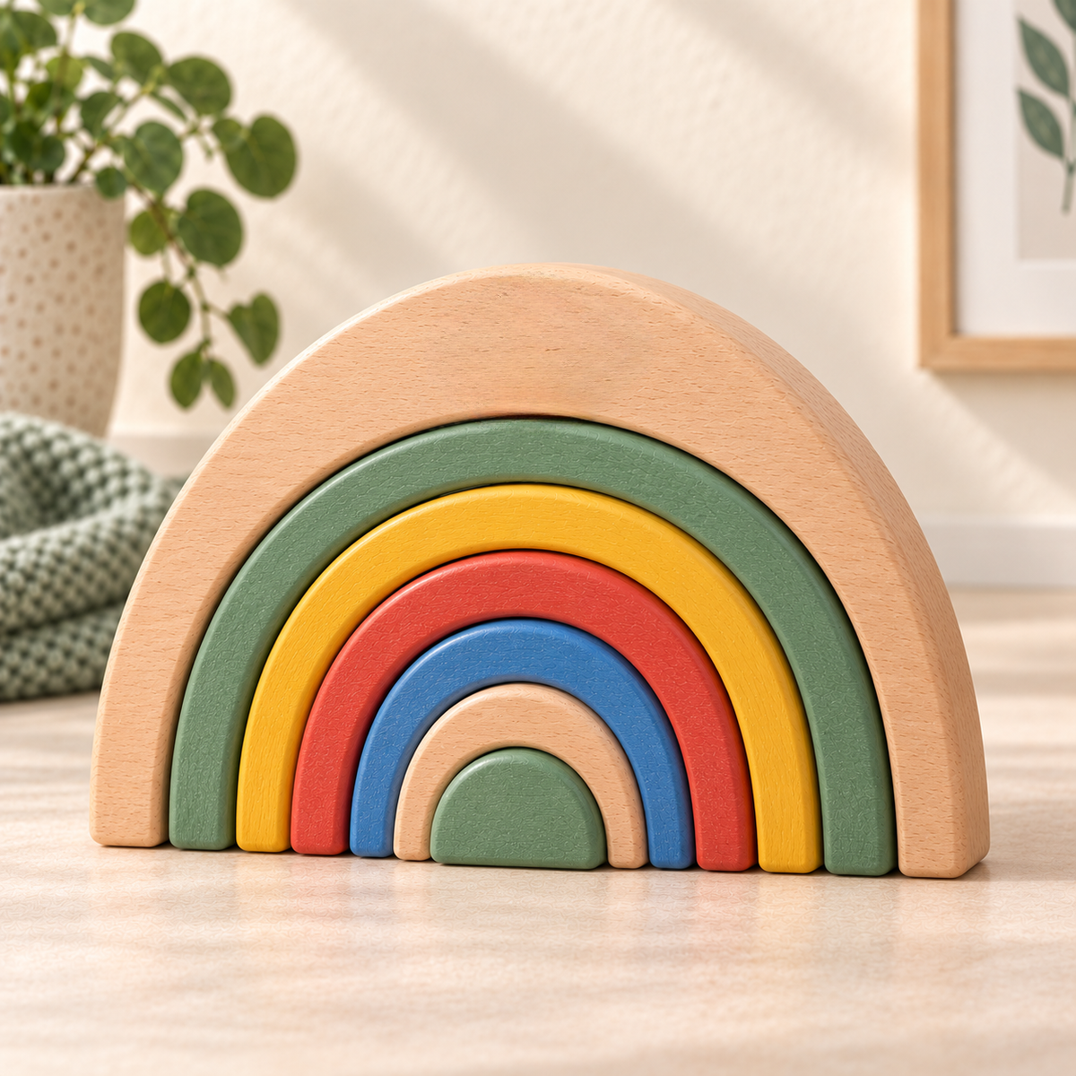 Torenvi Wooden Arch Building Set