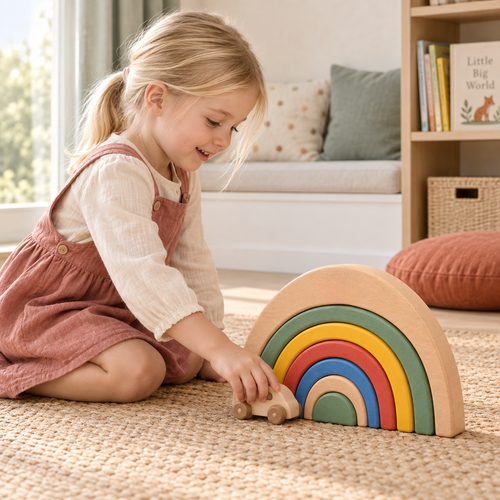 Torenvi Wooden Arch Building Set