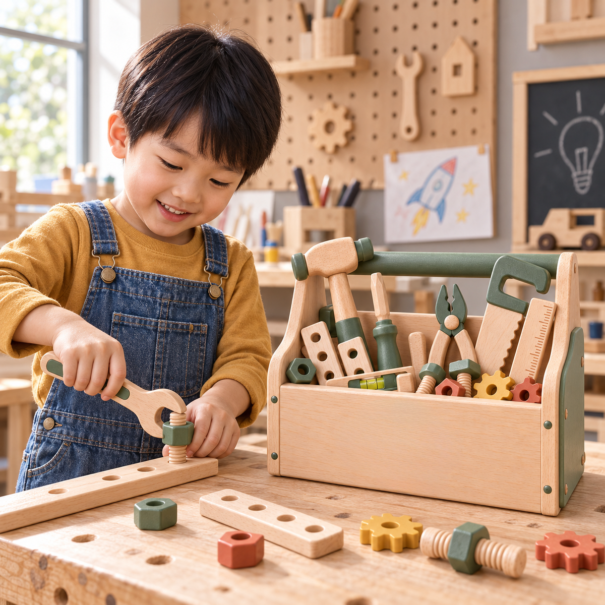 Torenvi Little Builder Tool Set